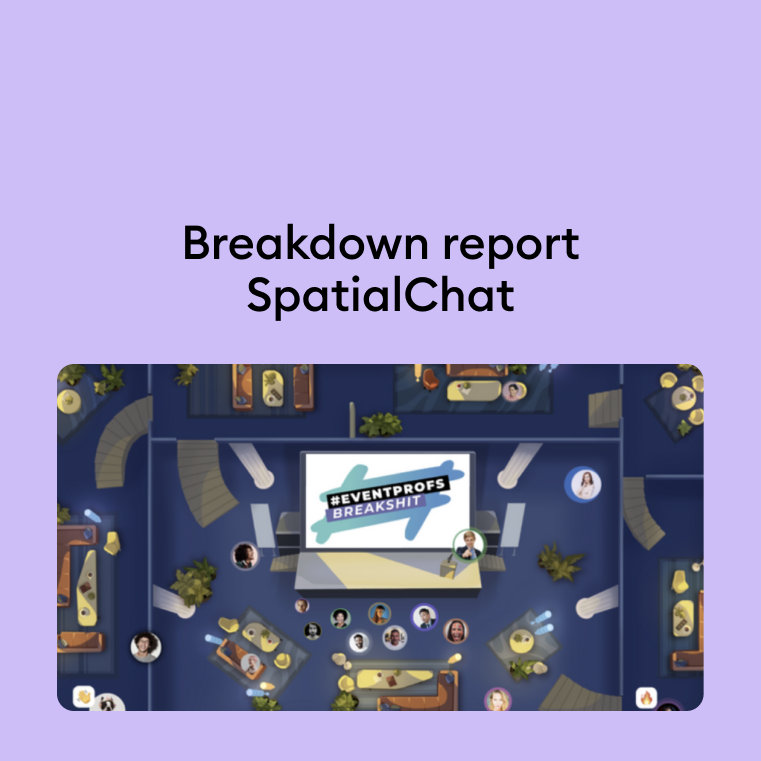 #EventProfsBreakShit Breakdown report