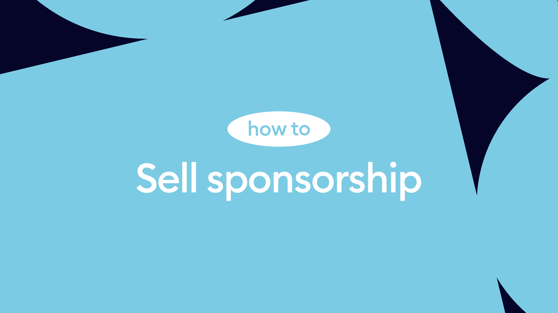 Virtual assets to sell to a sponsor