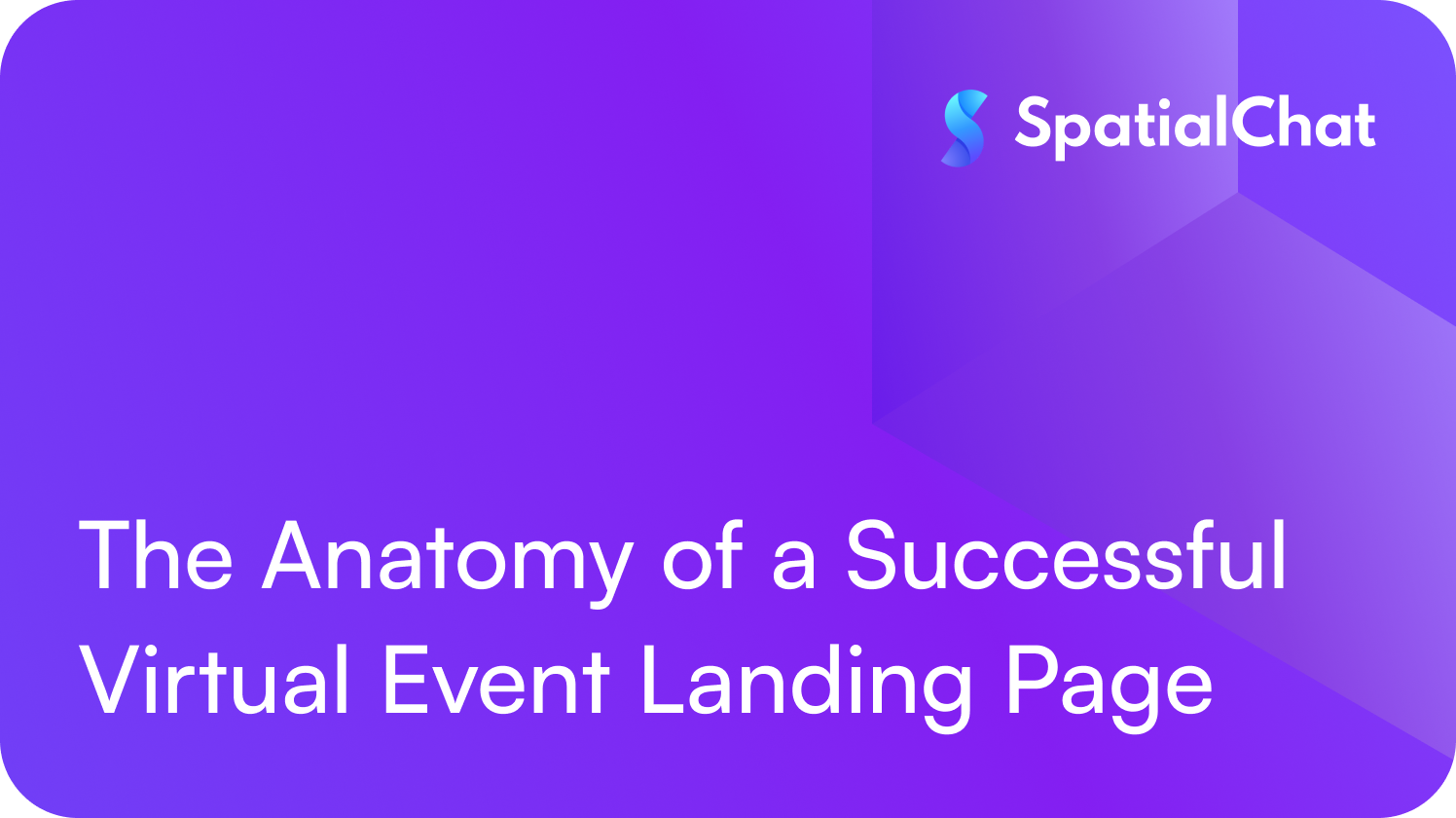 The Anatomy of a Successful Virtual Event Landing Page
