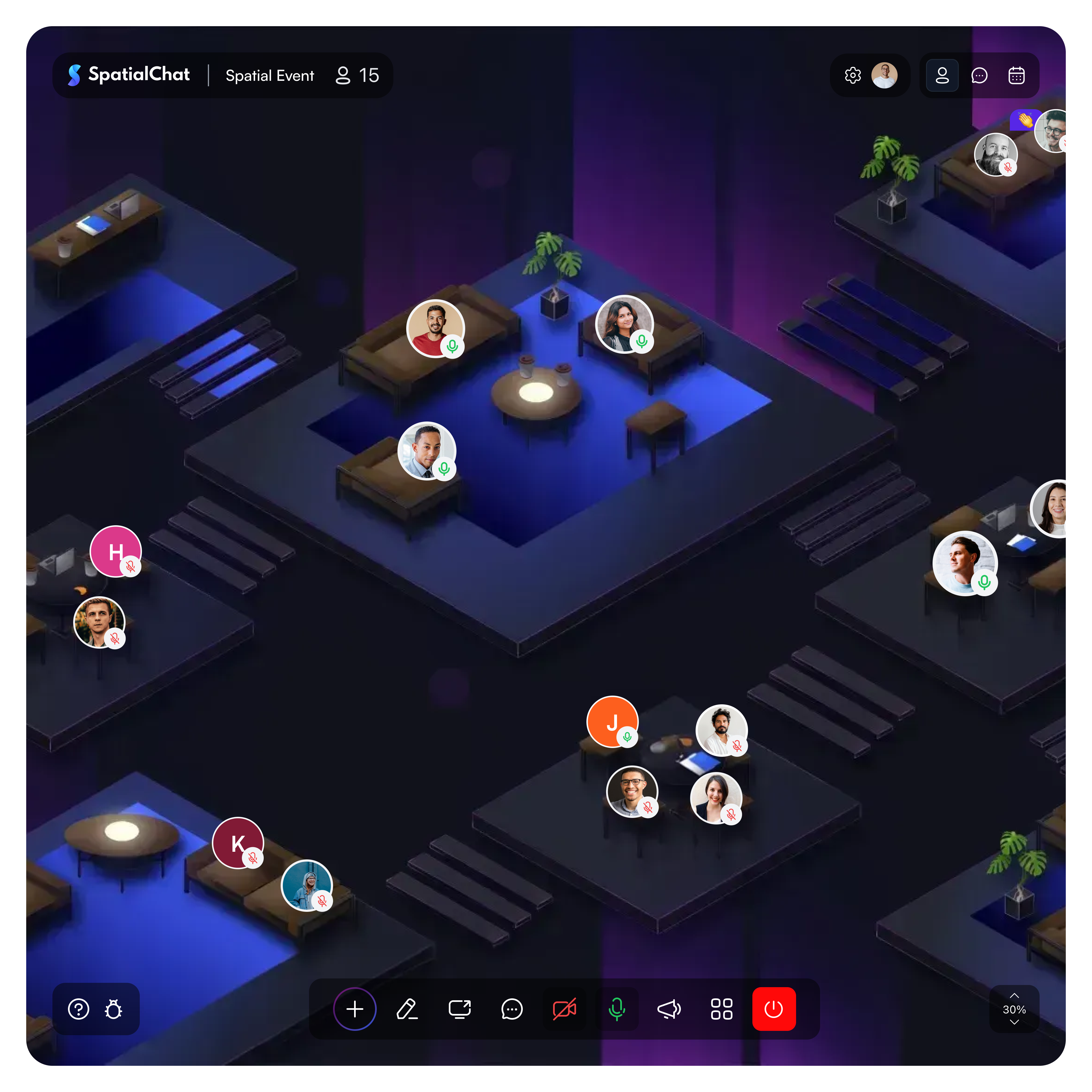 YEG / CLIP Facilitates High-Density Interaction Across 150-Participant Virtual Event