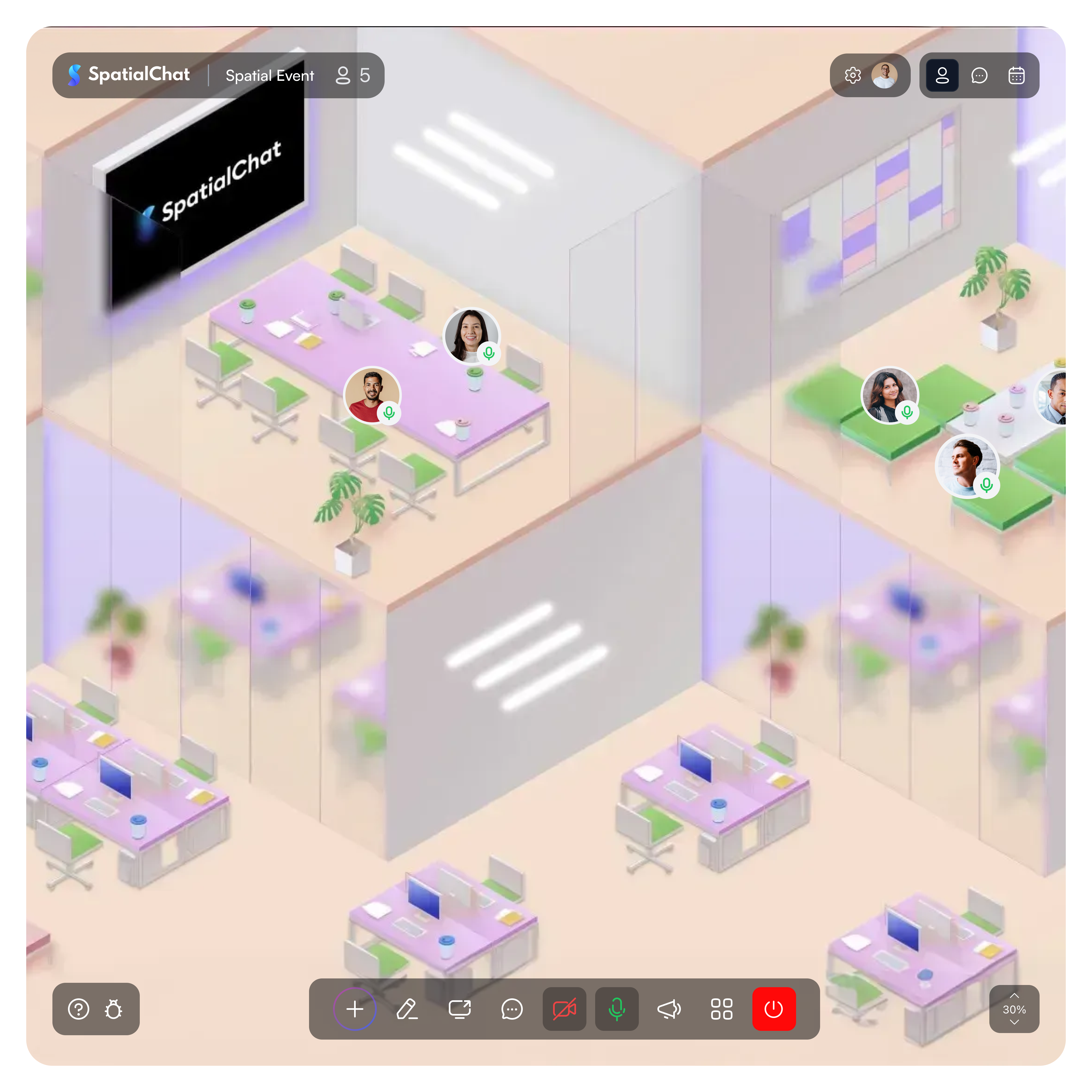 How Z-FLAG Maintains High Interaction Density in Ongoing Remote Collaboration Using SpatialChat